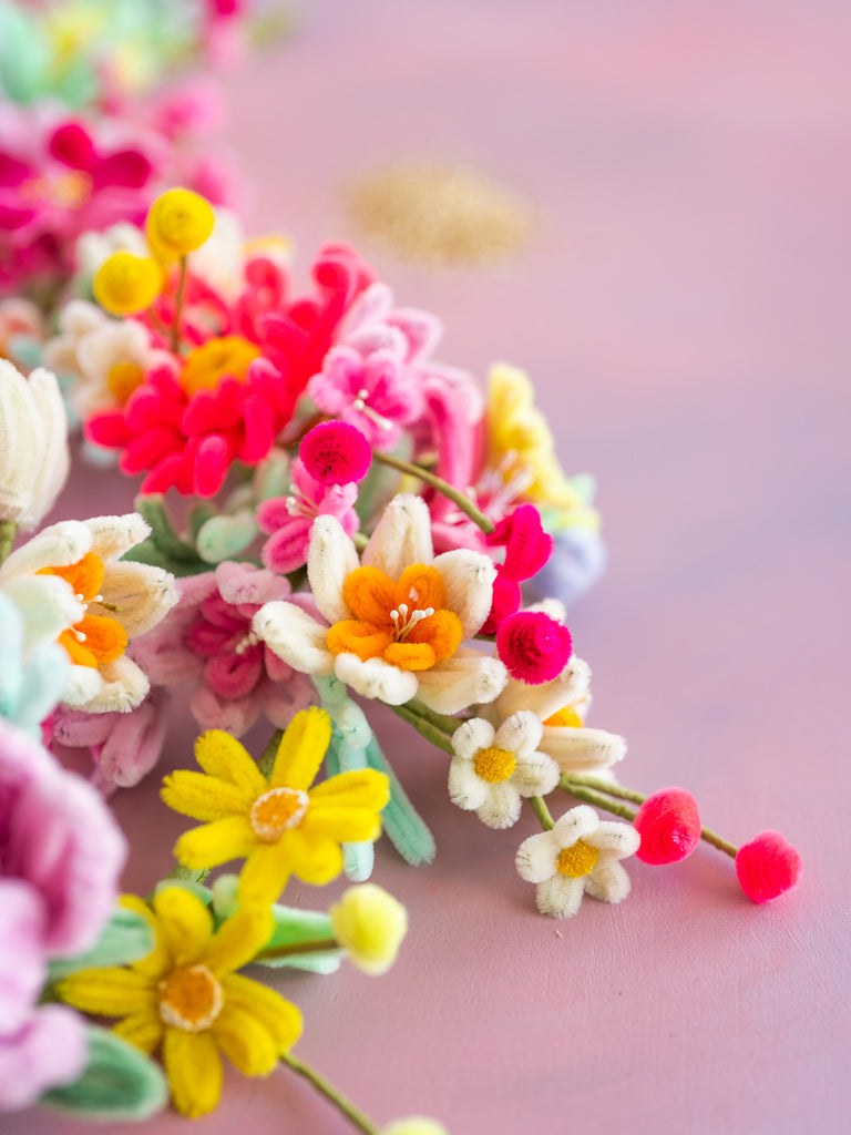 Milliner's Meadow Flower Garland