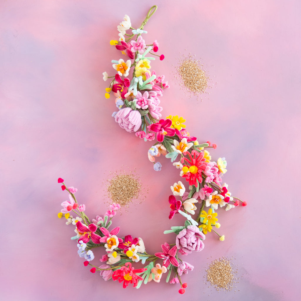 Milliner's Meadow Flower Garland