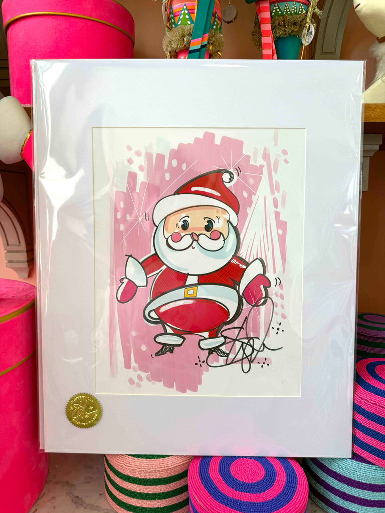 Baby Papa Noel Signed Print