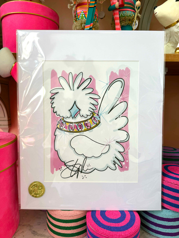 Dolly Poulet Signed Print
