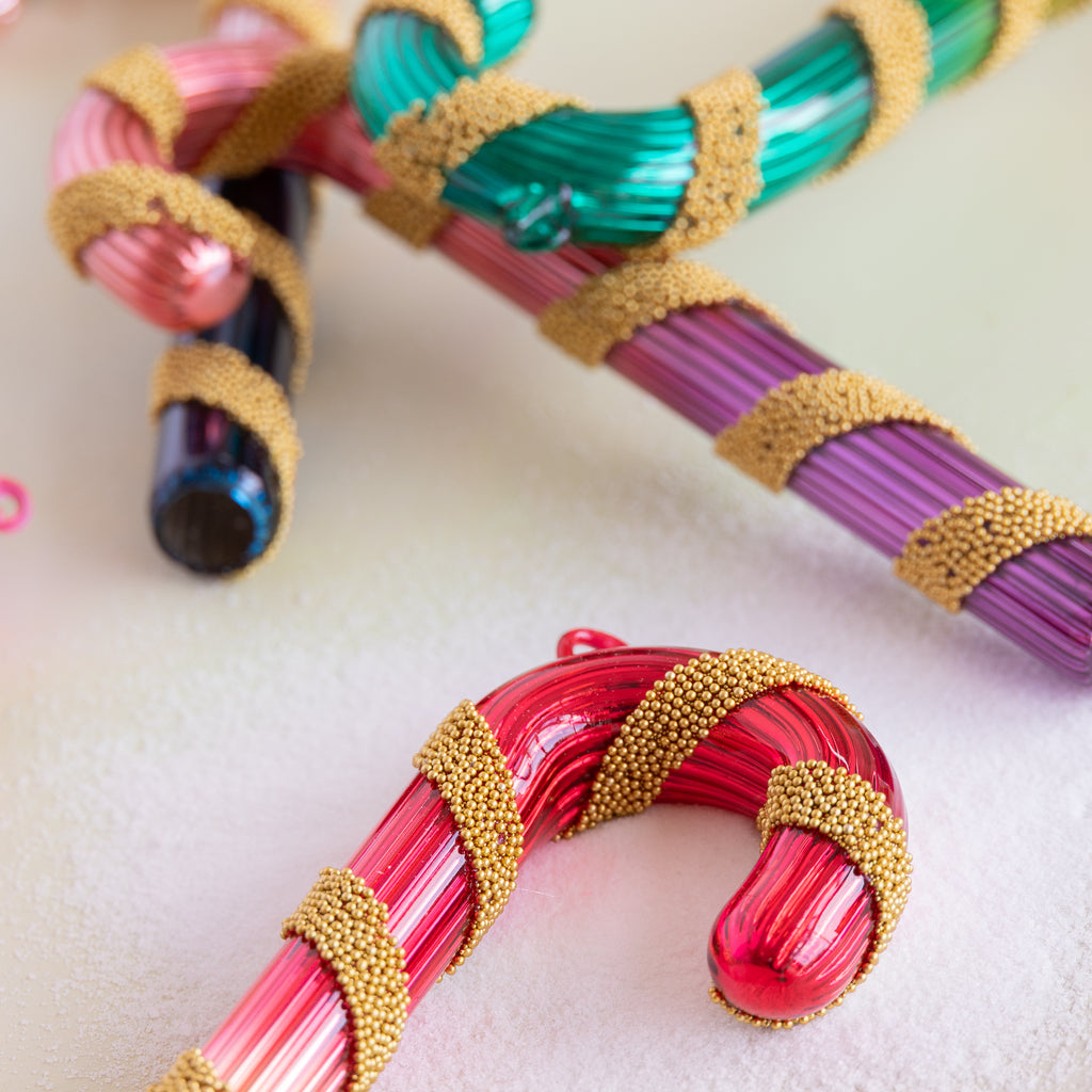Ombré Candy Cane Ornament