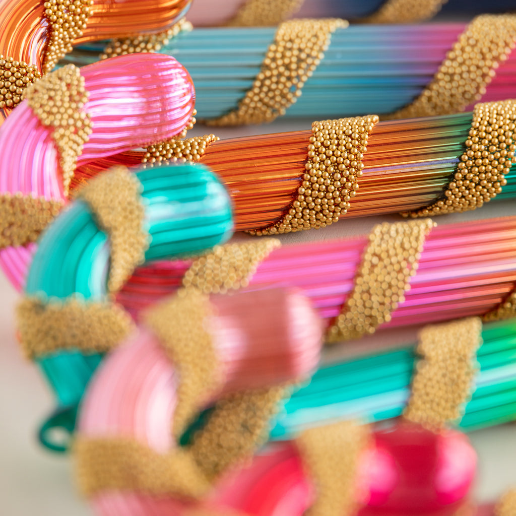 Ombré Candy Cane Ornament