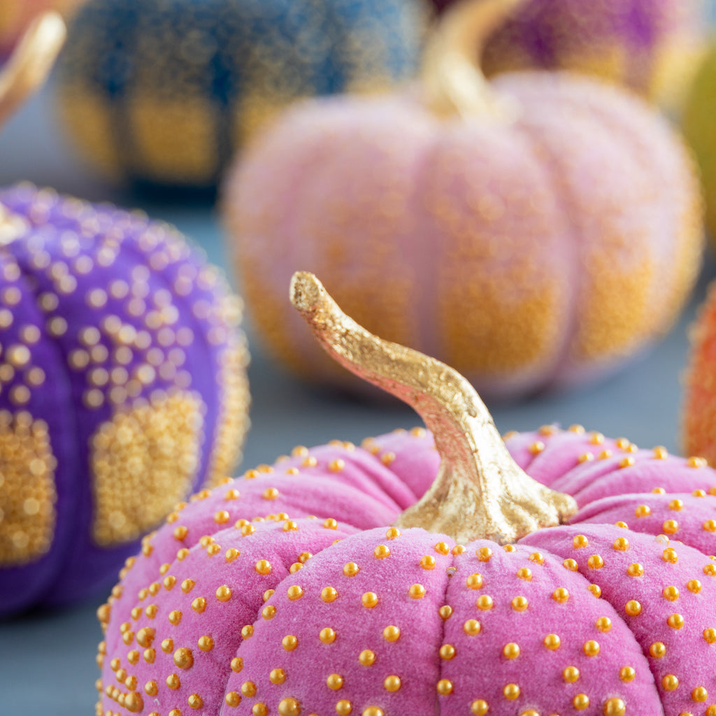 Luster Lux Velvet Pumpkin