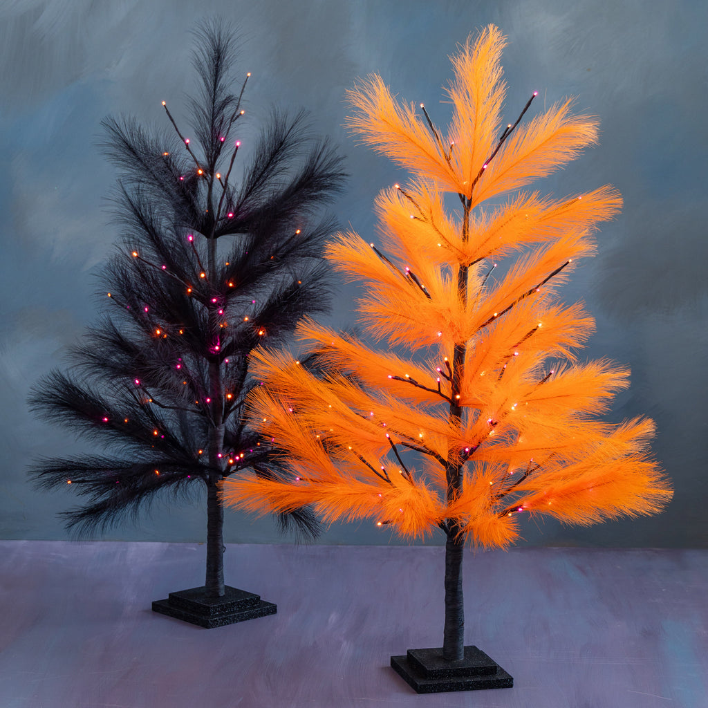 Fluffy Halloween Tree, Small
