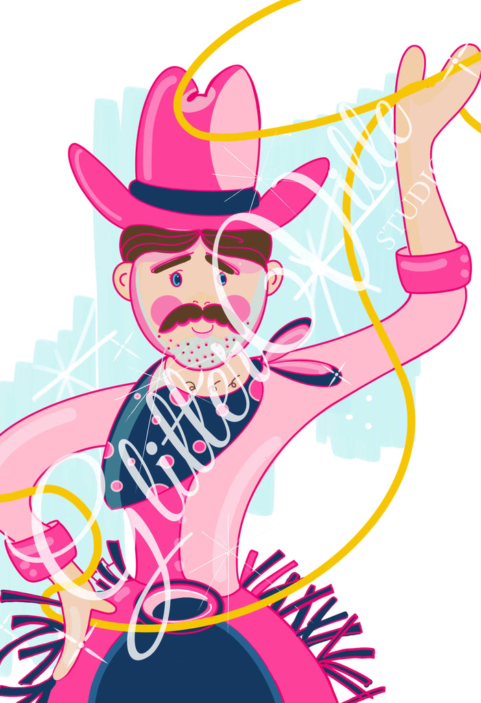 Pinky Pete Signed Print