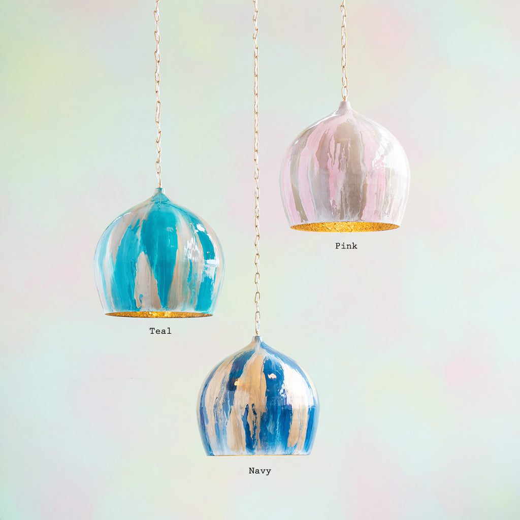 Aurora Borealis Pendant Light, Small