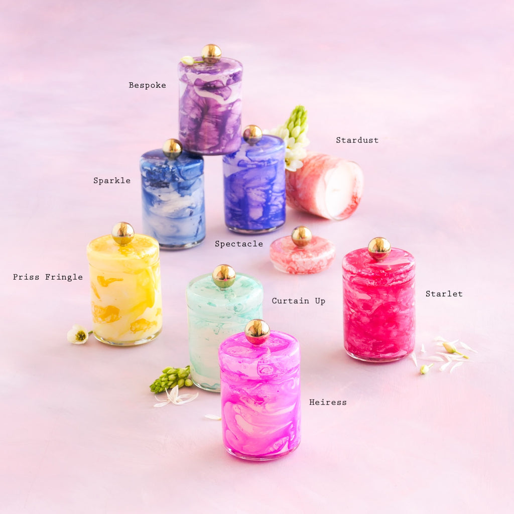 Candle Couturier, Marble Matinee Demi BALLerina Scented Candle