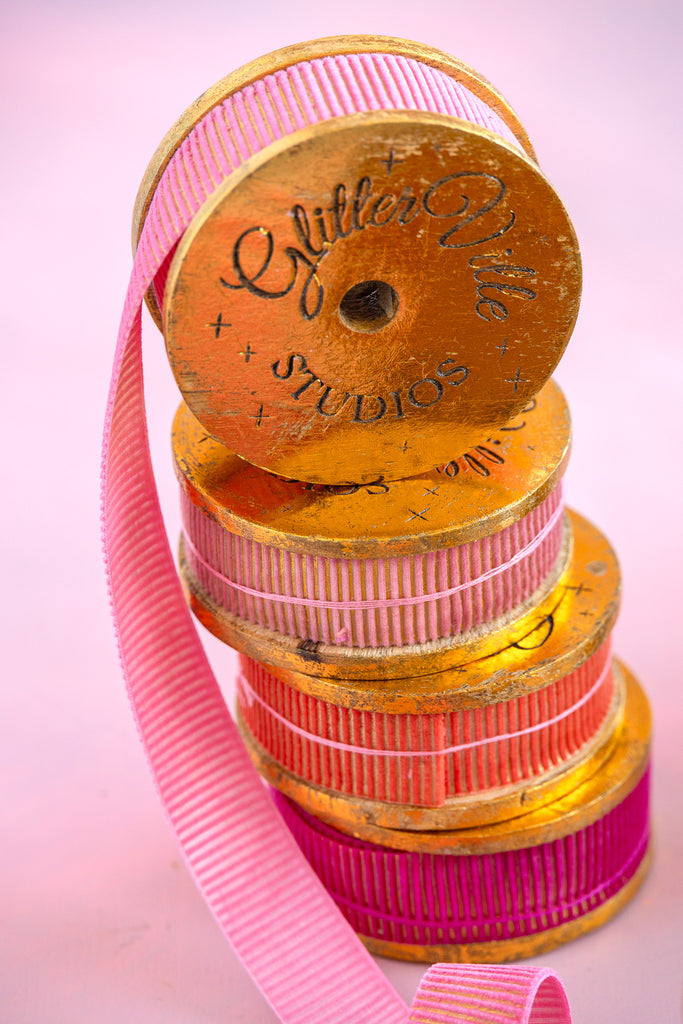 Frayed Velevet Spooled Ribbon, 2"