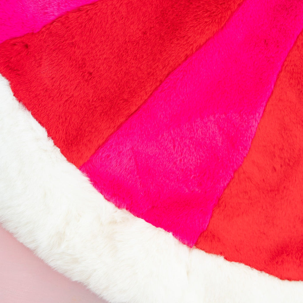 Rosy Posy Fur Tree Skirt