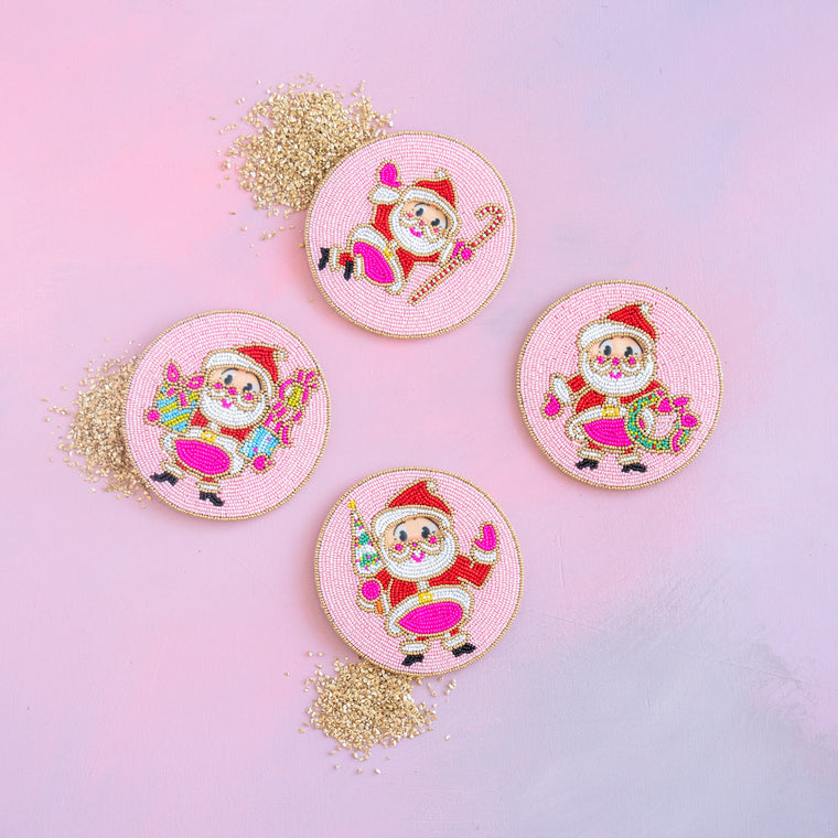 Baby Papa Noel Coaster Set