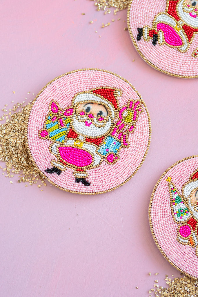 Baby Papa Noel Coaster Set
