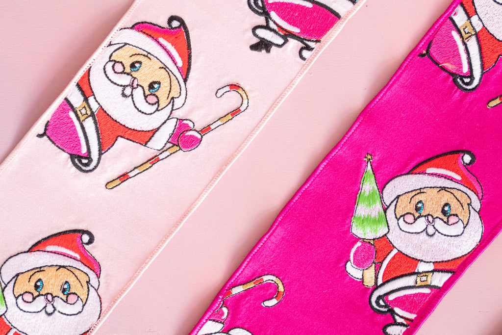Baby Papa Noel Ribbon