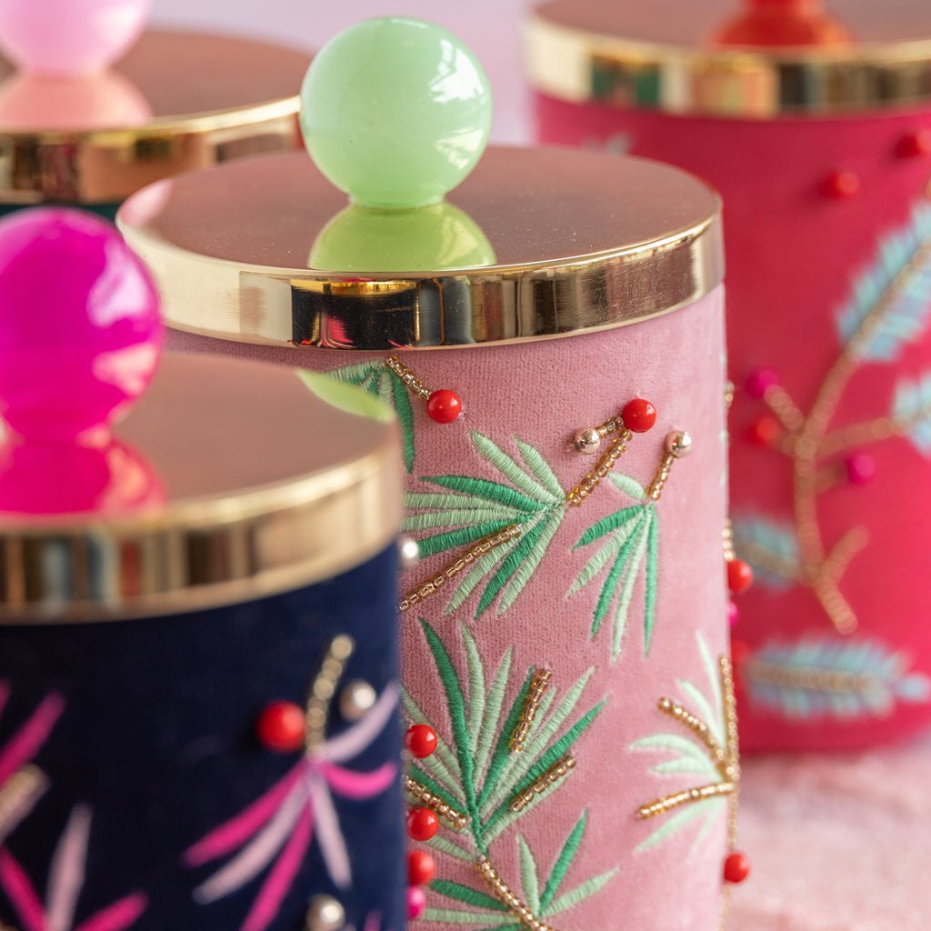 BALLerina Candle Couturier, Embroidered Botanicals
