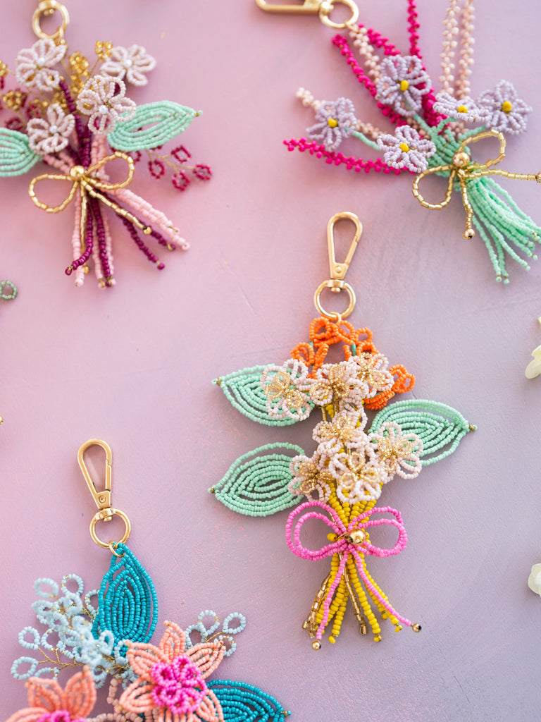 Petal Party Bag Charm