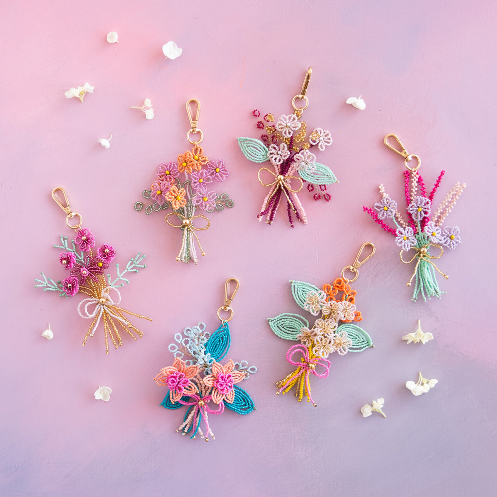 Petal Party Bag Charm
