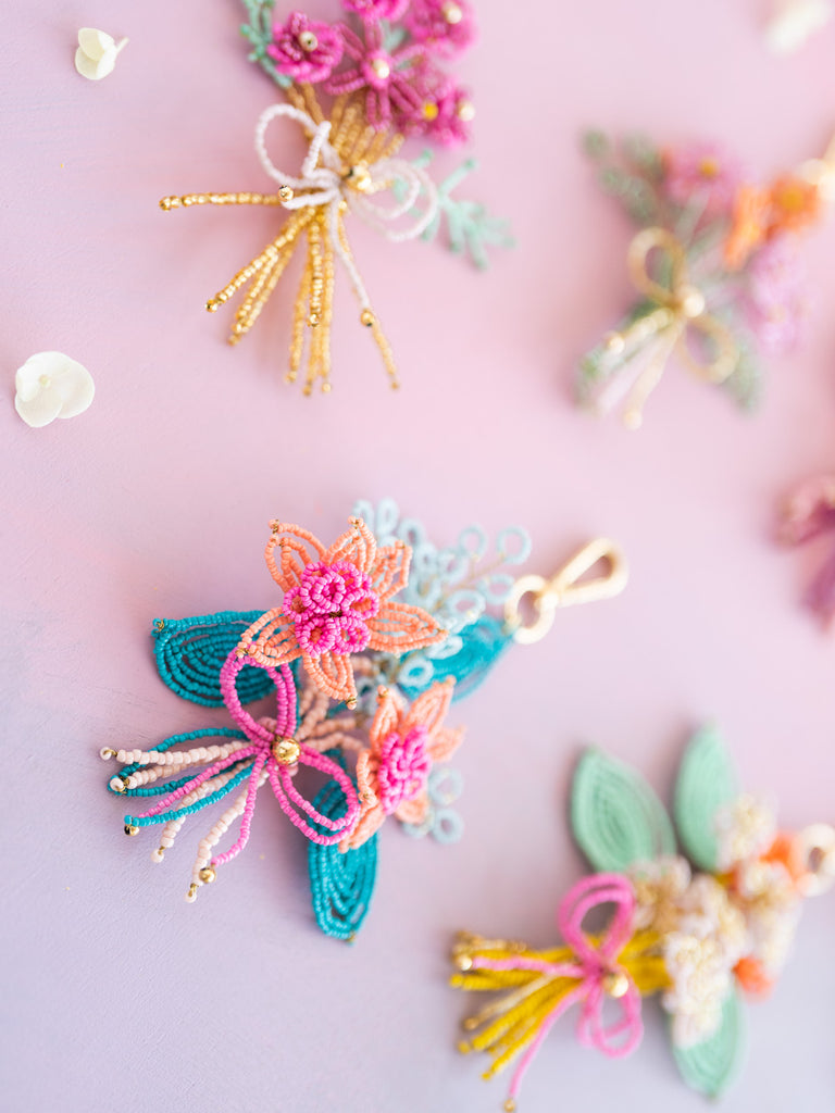 Petal Party Bag Charm