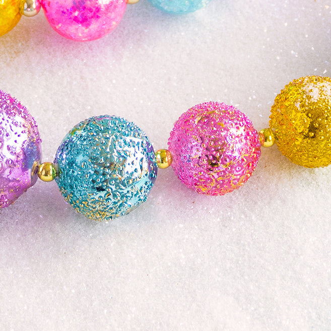 Rainbow Sparkle Ball Garland