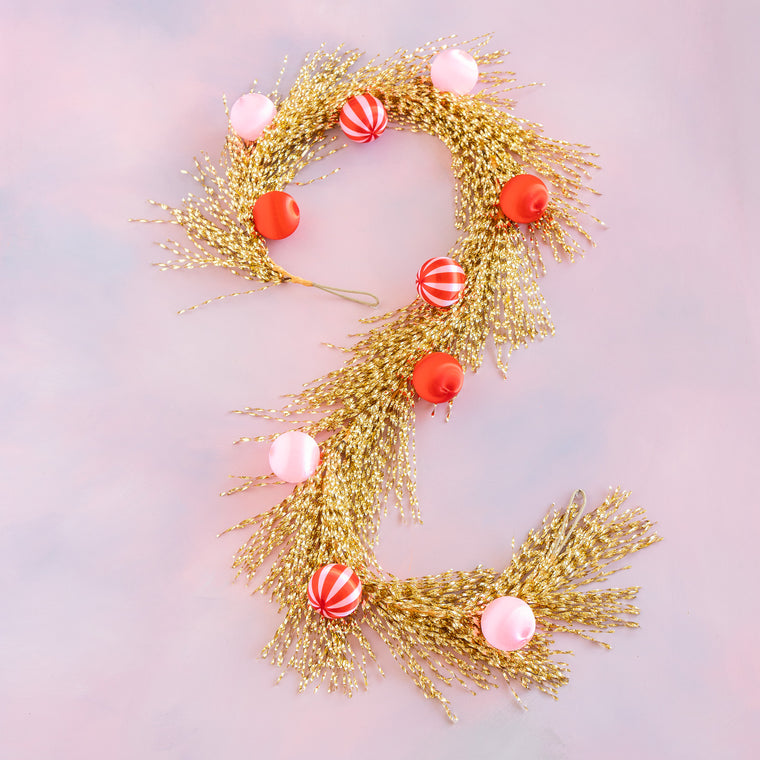 Gilded Twirl Garland