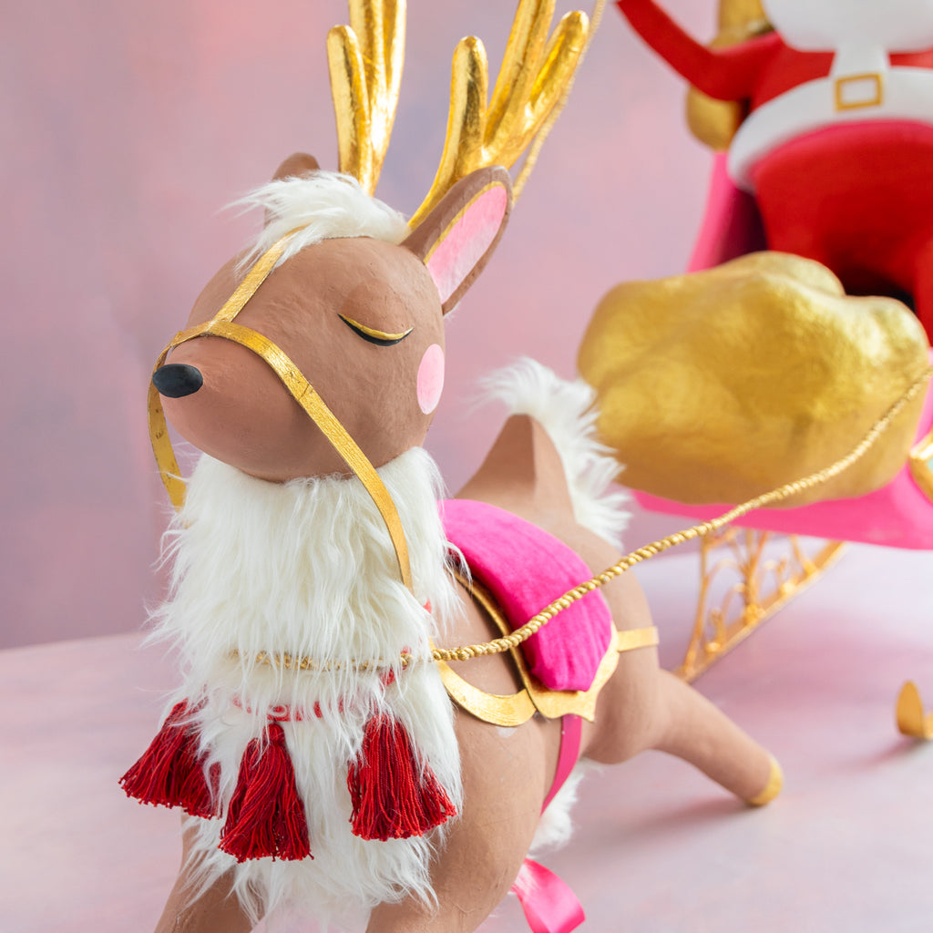 Papa's Reindeer Display