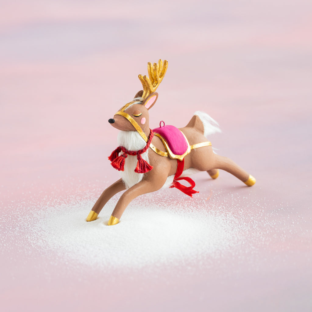 Papa's Reindeer Ornament