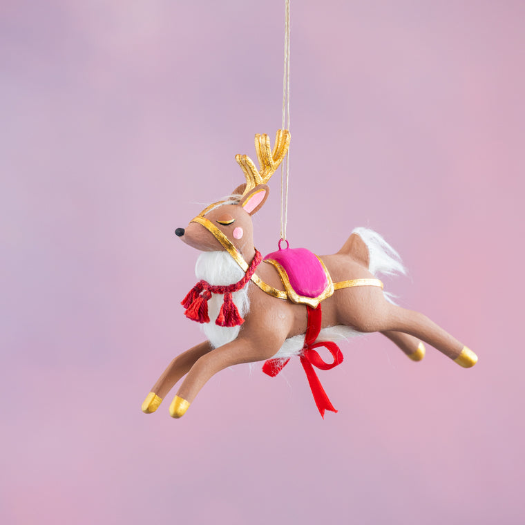 Papa's Reindeer Ornament
