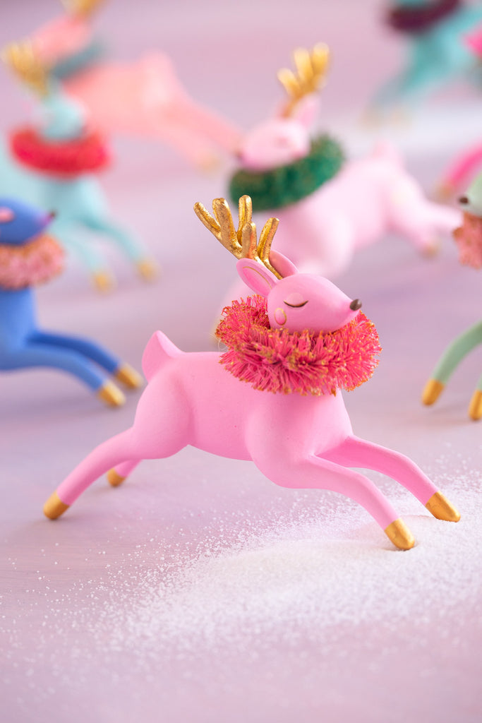 Rainbow Papa's Reindeer Ornament