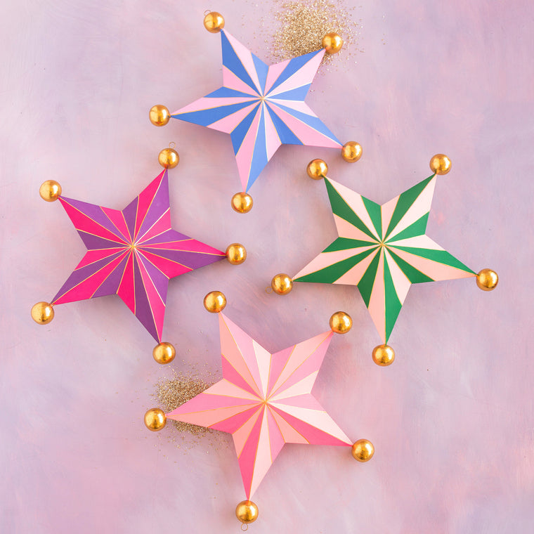 Radiant Stripe Star, Large