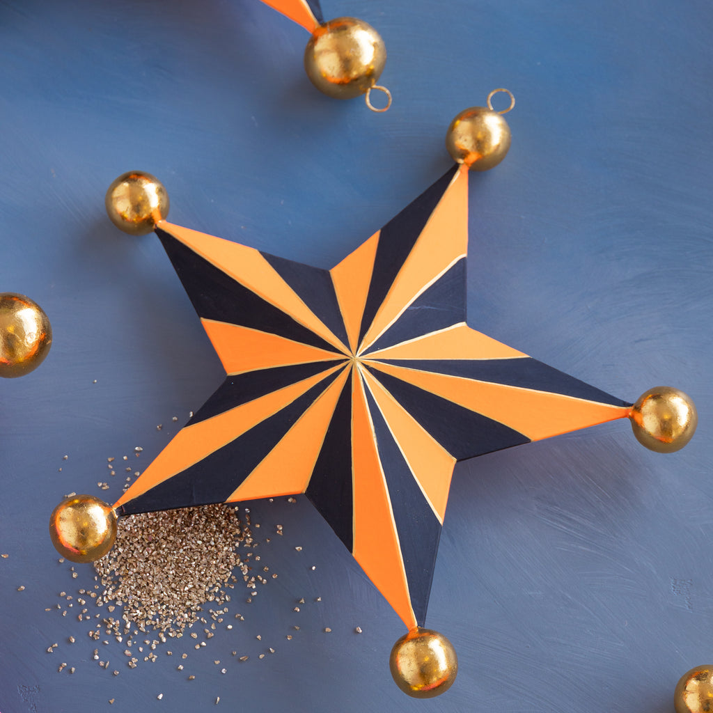 Halloween Stripe Star Set, Small