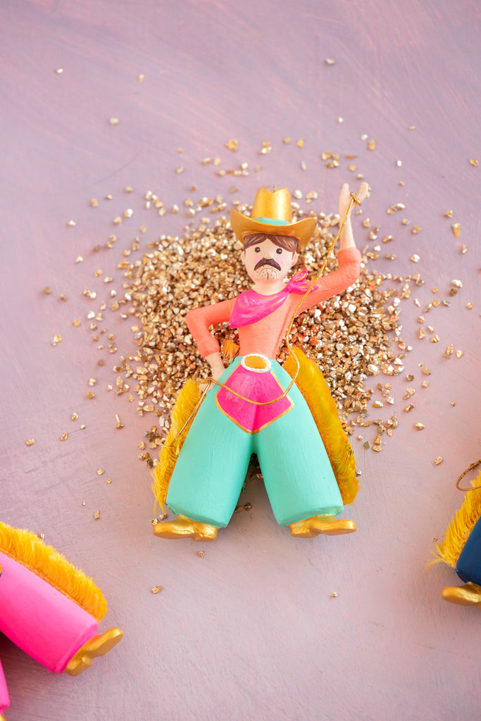 Pinky Pete the Cowboy Ornament