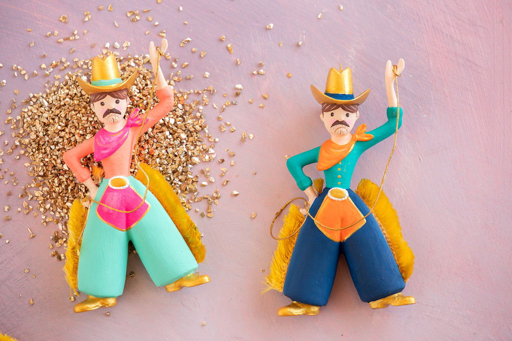 Pinky Pete the Cowboy Ornament