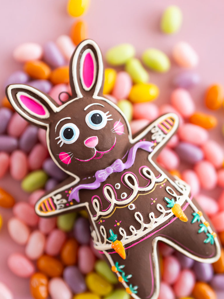 Coco Cottontail Chocolate Bunny Ornament