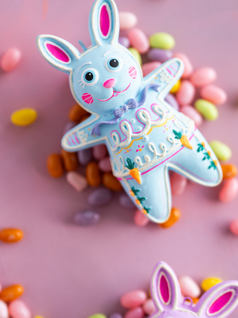 Coco Cottontail Pastel Bunny Ornament