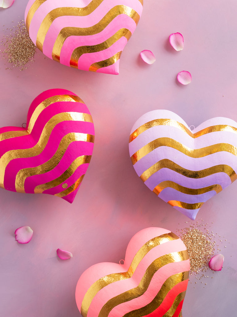 Stripe Heart Display