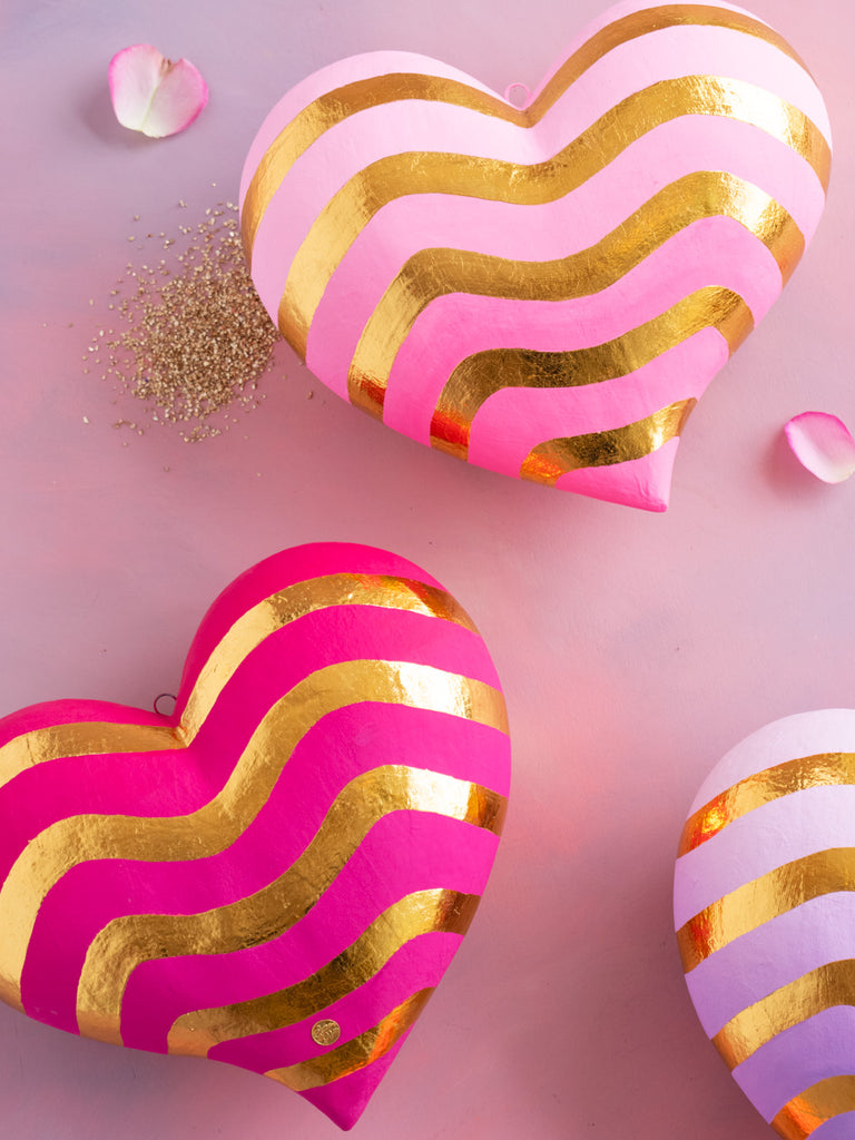 Stripe Heart Display