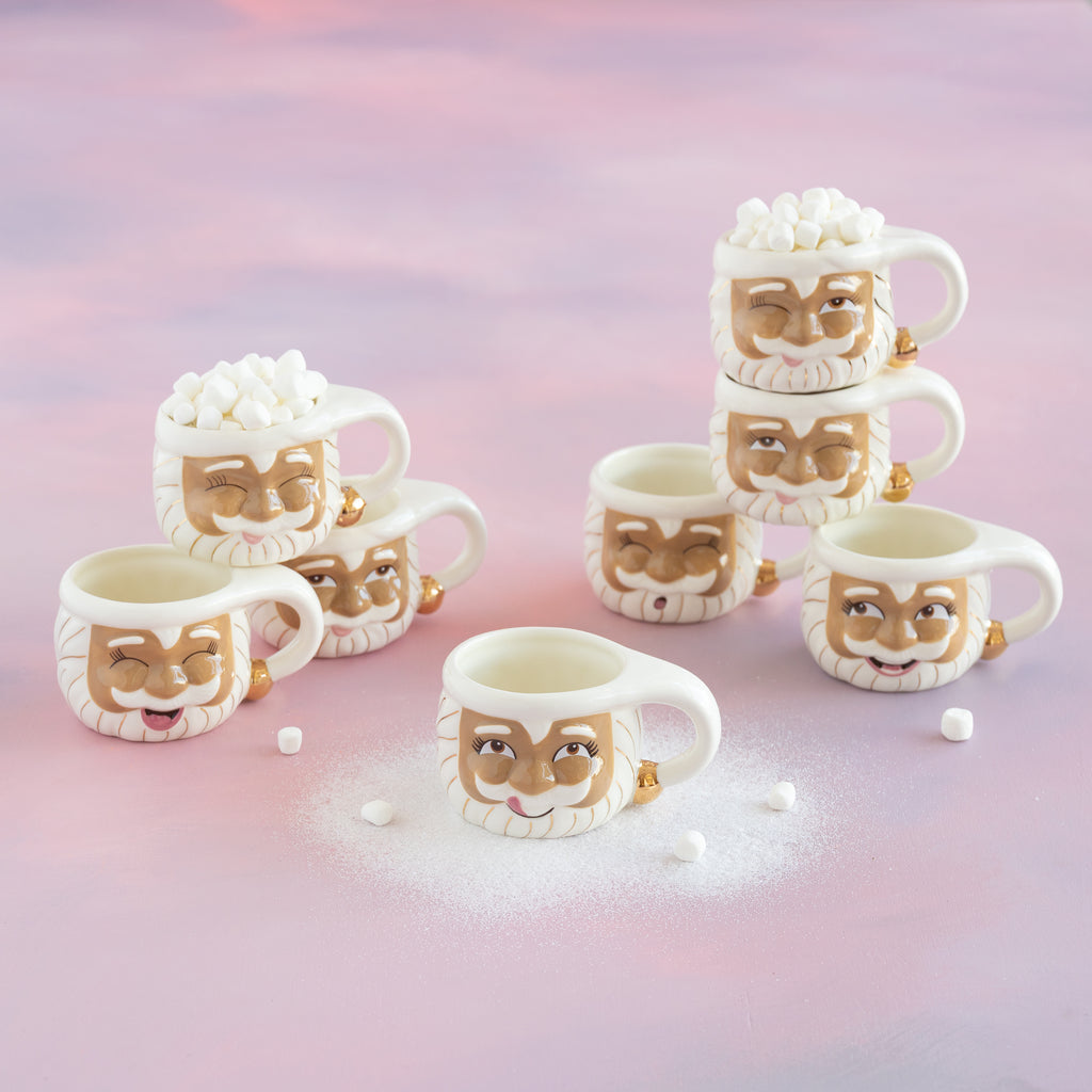 Papa Noel Mug Set
