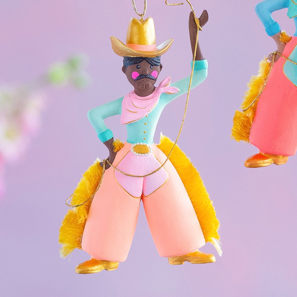 Pinky Pete Cowboy Ornament