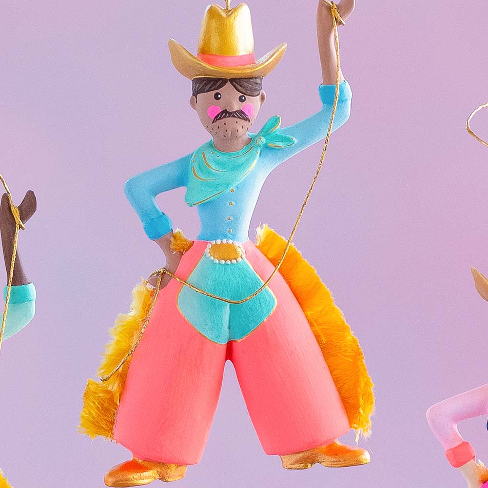 Pinky Pete Cowboy Ornament