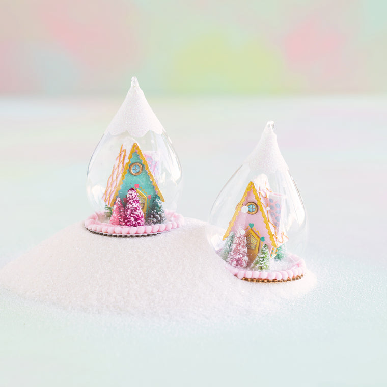 Gingerbread Cottage Dome