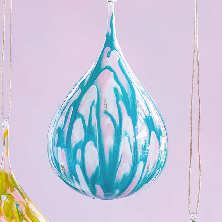 Marble Drop Ornament